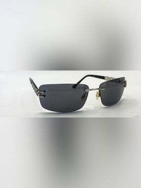 Dockers 14007 Black Oval Rimless Sunglasses Frames Only